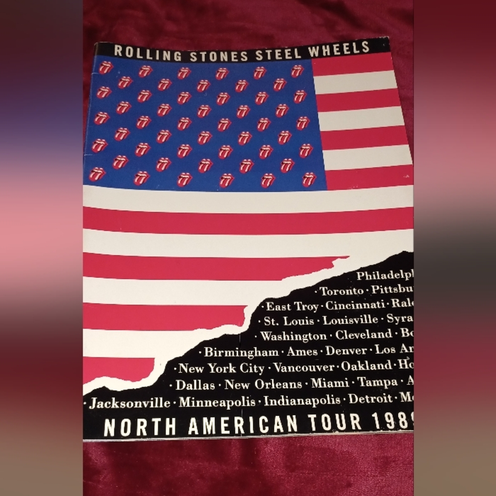 Rolling Stones 1989 Tour Program